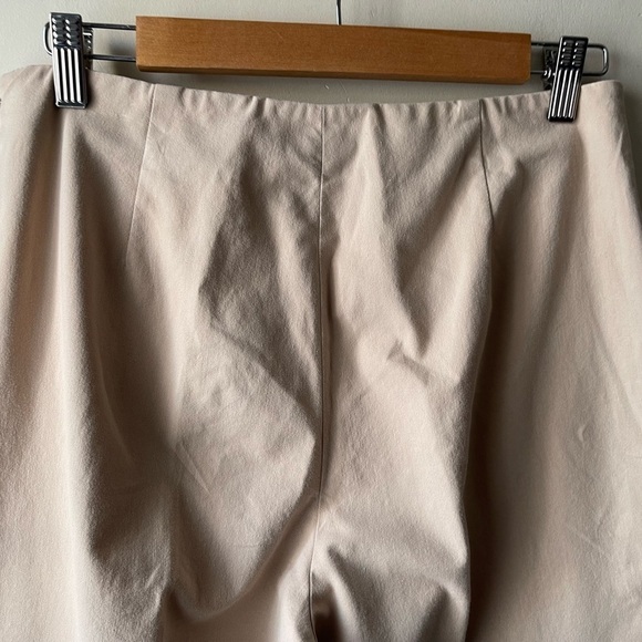 Piazza Sempione Audrey Khaki cream ankle length Trousers size 10 - Picture 4 of 11